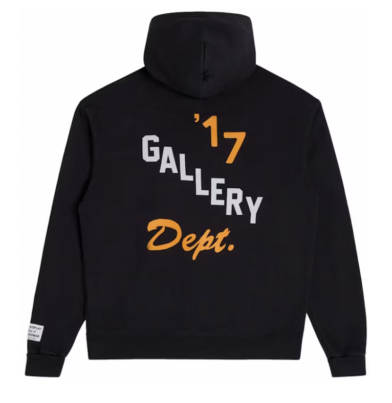 Gallery Dept. Boxing Merch Zip Hoodie Vintage Black