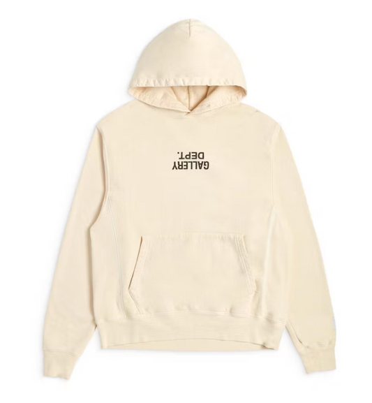 Gallery Dept. Fucked up Logo Hoodie Cream