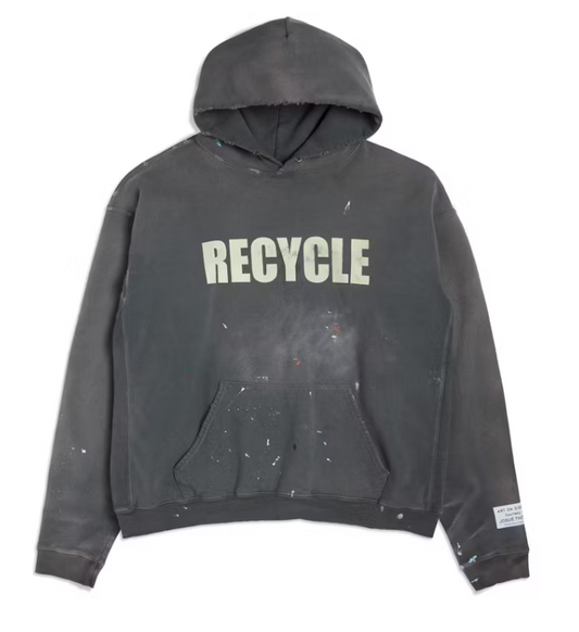 Gallery Dept. 90's Recycle Hoodie Washed Black